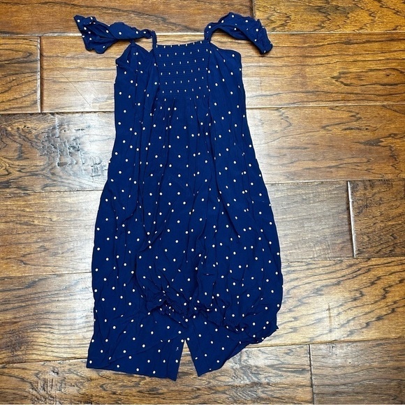 Madewell Ruffle-Strap Button-Front Dress in Polka Dot - Picture 6 of 9
